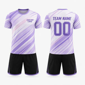 Conjunto de Camiseta de Fútbol con Estampado Digital para Hombre, Secado Rápido, Poliéster, con Bolsillos Laterales Dobles, Tallas 3XS-4XL - Product Image 4