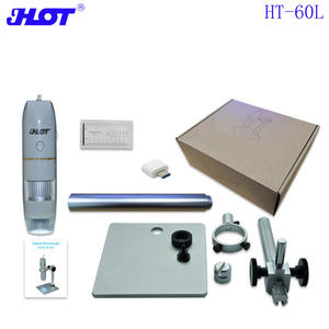 مجهر بيولوجي محمول باليد بتكبير 1X-500X ودقة 1280×960 مع شاشة OLED وتصنيف IP53 وإضاءة LED بـ8 مصابيح وتكبير بصري عن بعد - Product Image 6