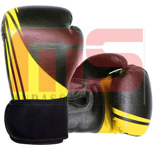 ถุงมือชกมวยหนังวัวแท้ขนาด8ออนซ์10ออนซ์12ออนซ์14ออนซ์ผลิตจากโรงงานตามสั่ง - Product Image 4