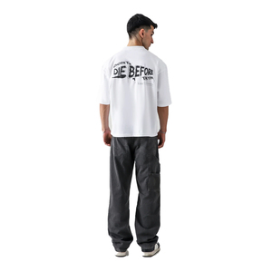 Xu Hướng 100% Hữu Cơ Cotton Người Đàn Ông Của Ngắn Tay Áo T-Shirt Boxy Phù Hợp Với Thả Vai Biểu Tượng Tùy Chỉnh In Rắn Thời Trang Phố Đồ Họa - Product Image 4