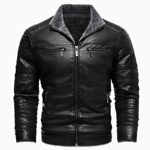 Chaqueta de Cuero para Hombre, Color Negro, Ropa Deportiva OEM, Pakistan Outfitize International - Product Image 3