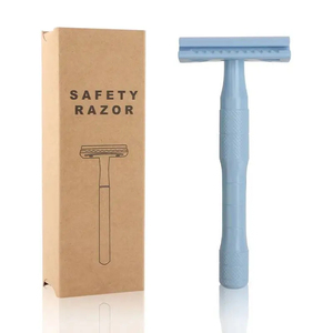 Rasoir de sécurité Morgans Industries à double lame, manche en acier inoxydable pour hommes, visage, corps, aisselles, bikini, utilisation en extérieur - Product Image 3