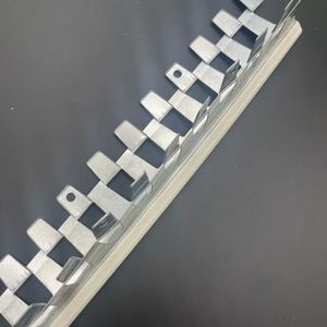 Matériaux de construction : créez des bords incurvés lisses sans effort avec la cornière en PVC galvanisé pour cloisons sèches, cornière d'angle pour arche. - Product Image 1