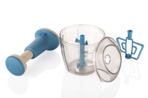 Vistaar Keuken Tool 1500 Ml Hand Push Chopper Nieuwe Handmatige Pers Chopper Voor Het Hakken Van Uien Knoflook En Groenten - Product Image 4