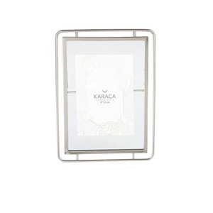 Luxury Silver Photo <b>Frame</b> In Unique Designer Style Perfect For Displaying Family Moments Or Special Photos - Product Image 1