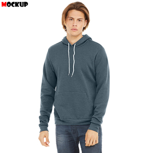 Sudadera con capucha de mezcla de algodón suelta informal con estampado Tie-Dye para hombre con bolsillo de canguro sudaderas con capucha de nuevo diseño personalizadas - Product Image 4