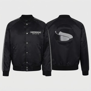 Black Sleeve Movie Classic Embroidered <b>Jacket</b> Outdoor Workwear Style High Quality College Letterman <b>Men</b> <b>Baseball</b> <b>Jacket</b> - Product Image 5