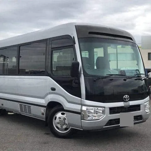12 Monate Garantie Ziemlich gebraucht 2018 2019 Toyota Coaster Bus zum Verkauf online