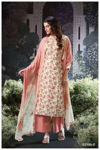 Salwar Kameez de Algodón Premium con Bordado de Encaje, Marca Ganga, Ropa India y Pakistaní para Mujer, para Fiestas, Todas las Temporadas, Venta al Por Mayor - Product Image 5