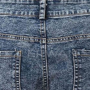 Pantalones cortos vaqueros ligeros hechos a medida para la venta en línea Pantalones cortos vaqueros hechos de algodón de la mejor calidad para mujer - Product Image 6