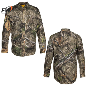 เสื้อเชิ้ตสำหรับล่าสัตว์ผู้ชายขายส่งจากโรงงานโดยตรง เสื้อเชิ้ตสำหรับล่าสัตว์ผู้ชายคุณภาพดีมีสไตล์ ราคาถูก พร้อมบริการ OEM - Product Image 3