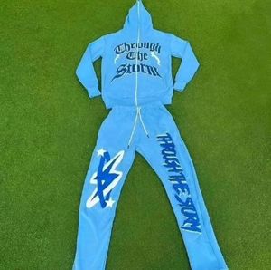 Chándal de hombre pesado de precio barato hecho en Pakistán fabricante al por mayor chándal apilado de hombre de precio razonable - Product Image 5