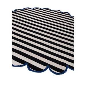 Alhambra - Alfombras de Lana Tejidas Planas en Gris y Negro, con Rayas Abstractas, Rectangulares, para Pasillo, Sala de Estar, Alfombras de Yute para Uso Doméstico - Modelo ADWL-13197 - Product Image 2