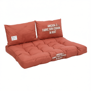 Cojín de tela para sofá de 2 plazas Amicasa en color óxido, cojines y almohadas para exteriores-9878456 - Product Image 2