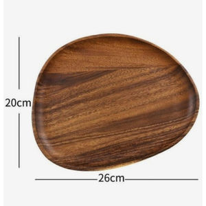 Plateau en bois de qualité supérieure décor de Table de serveur de nourriture en bois Vintage plat de service pour la maison hôtel Restaurant utilisation - Product Image 6