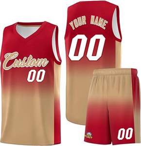 Camisetas de Baloncesto Reversibles Unisex de Primera Calidad, Transpirables, Estampadas por Sublimación, de Spandex/Poliéster, Personalizadas OEM/ODM Plus - Product Image 3