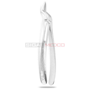 Forceps d'extraction # 51A Instruments d'extraction dentaire de qualité supérieure à motif anglais pour les racines supérieures et les dents en acier inoxydable - Product Image 2