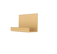 Porte-cartes de visite en laiton Clip Frame Porte-cartes solide Boîte de signature pour forme carrée et au meilleur prix
