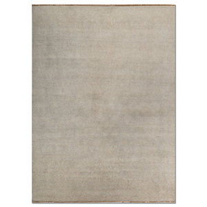 พรมขนสัตว์ถักมือสีเขียวพานซี่ ขนาด 9x12 ฟุต ทอแบบเรียบ สีพื้น สำหรับตกแต่งบ้าน ห้องนั่งเล่น รุ่น SPR-521(Em)(Va) - Product Image 1