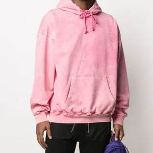 Sweat à capuche surdimensionné pour hommes confortable tissu polaire en coton de qualité supérieure pull décontracté coupe ample sweat à capuche streetwear pour la salle de sport - Product Image 1