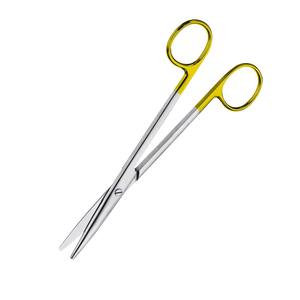 Ciseaux chirurgicaux droits Standard émoussés demi or ciseaux médicaux ciseaux médicaux en acier allemand - Product Image 3