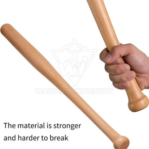 Batte de baseball en bois légère et professionnelle - Robuste, durable, personnalisable en couleur/logo/design, structure monobloc WARPRO INDUSTRY - Product Image 3
