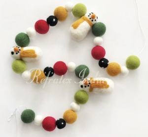 <b>Felt</b> <b>Garland</b> Bulk Supplier and Manufacture by Refratex India Made in India for Best Quality and More Color - Product Image 6