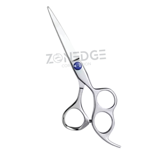 Ciseaux de coupe de cheveux à 3 anneaux de doigts Ciseaux de coiffure professionnels droitiers J2 420 Ciseaux de coiffure japonais en acier inoxydable - Product Image 4