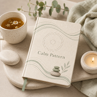 Journal de bien-être LABON personnalisé avec couverture en lin de qualité supérieure, suivi de l'humeur, réflexion sur la pleine conscience, planificateur de thérapie, cadeau
