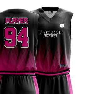 Conjuntos de uniformes de baloncesto Bsci, ropa deportiva personalizada OEM, camisetas y pantalones cortos de entrenamiento impresos, ropa de baloncesto de equipo más vendida - Product Image 2