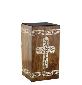 Rosewood Tree of Life Cremation Urn for Human <b>Ashes</b> Wooden <b>Box</b> for <b>Pets</b> Handmade Adult Funeral Personalized Urn - Product Image 1