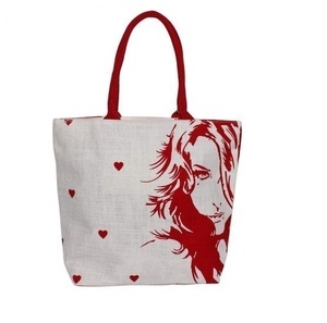 Low MOQ <b>Wholesale</b> Medium Eco-Friendly Jute <b>Tote</b> Beach <b>Bag</b> with Zipper Closure and Hand Length Handle-Paramount Brand - Product Image 4