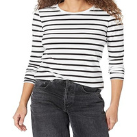 T-shirt à manches courtes et col rond pour femme, éco-responsable, avec logo personnalisé, 2024 (100% coton, coupe classique, grandes tailles disponibles)