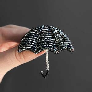 Collar con Colgante de Piedra de Cuarzo Natural con Cuentas de Vidrio, Estilo Bala, para Bodas y Fiestas, Llavero - Product Image 4