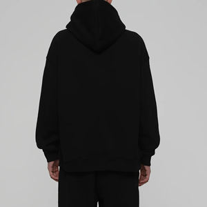 Personnaliser Rhinestone Logo Hoodie Hommes Zipper Fashion Basics, Coton mélangé de haute qualité Hot Latest Men Rhinestone Hoodies - Product Image 4