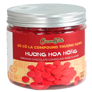 Proveedor Mayorista de Exportación, Envío Rápido, OEM/ODM, HALAL, Excelente Calidad, Botones de Chocolate con Rosa, Forma de Botón, Repostería de Cacao, Mejor Precio - Product Image 1