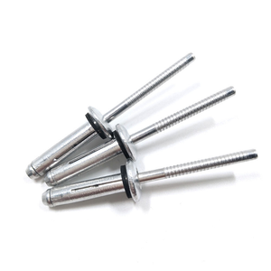 Remache de bola de aluminio impermeable de 5.2-19.1mm con arandela - Product Image 1