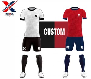 2025 unisex dành cho người lớn tùy chỉnh chất lượng cao 100% polyester áo bóng đá thoáng khí chính thức phù hợp với phong cách đồng phục - Product Image 4