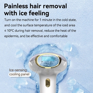 Nouvelle tendance 2025 Appareil IPL permanent pour usage domestique Épilateur <span class=keywords><strong>laser</strong></span> portable pour l'épilation avec refroidissement par glace Appareil de beauté - Product Image 3