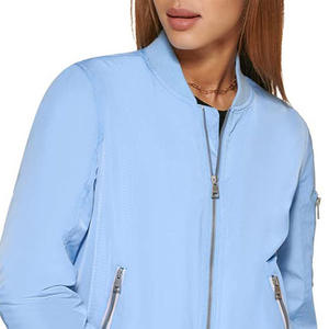 2024 moda nueva llegada abrigos de lluvia impermeables deportes al aire libre chaquetas Softshell chaqueta de carcasa suave con cremallera para mujer - Product Image 2