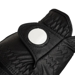 Gants de golf pour hommes en gros OEM, cuir Cabretta de haute qualité, respirants, imperméables, anti-UV, fermeture à pression, emballage personnalisé - Product Image 5