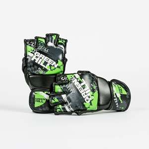 Guantes de Sparring Gamma Strike MMA de Cuero Vacuno y PU con Vendas para Manos y Logotipo Personalizado, Equipo de Boxeo para Comprar - Product Image 3