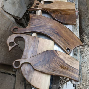 Resina epoxi y tabla de cortar de cocina de madera Diseño único de resina Queso de buena calidad - Product Image 4