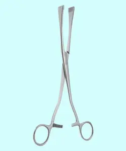 Hochwertige rohrostatische Armütze-Ansteckklappengriff aus Edelstahl, hergestellt von shu & company Chirurgieinstrumente