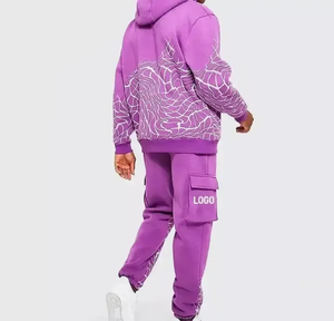 Nouveauté Design sur mesure Survêtements pour hommes Respirant Séchage rapide Imprimé gonflé Survêtement - Product Image 6