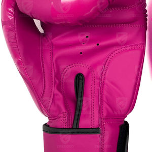 Vente flash, prix d'usine, gants de boxe professionnels, logo personnalisé, gants d'entraînement en PU avec bandage pour les mains, gants de boxe pour hommes - Product Image 6