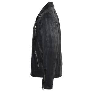 Chaqueta de cuero para hombre de última moda en varios colores para adultos, diseño OEM personalizado, chaqueta de cuero de moda de secado rápido - Product Image 3