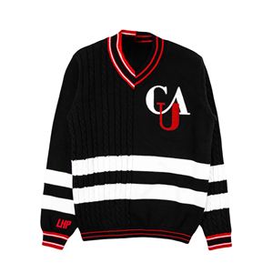 Clark Atlanta University pull en tricot 1988 col rond solide hiver Polyester/coton collégial mode personnalisé unisexe école en vrac - Product Image 1