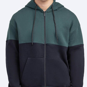 Sudadera con capucha y cremallera de algodón pesado para Calle, diseño personalizado, ajuste de gran tamaño, servicio de fábrica OEM GSM alto - Product Image 6
