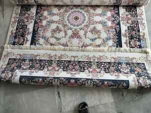 Alfombra de área moderna de seda suave de lujo, alfombra antideslizante de pila alta para sala de estar, dormitorio, decoración del hogar, precio razonable - Product Image 2